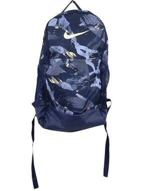 Nike Brasilia 9.5 Backpack in Midnight Navy/Pale Vanilla
